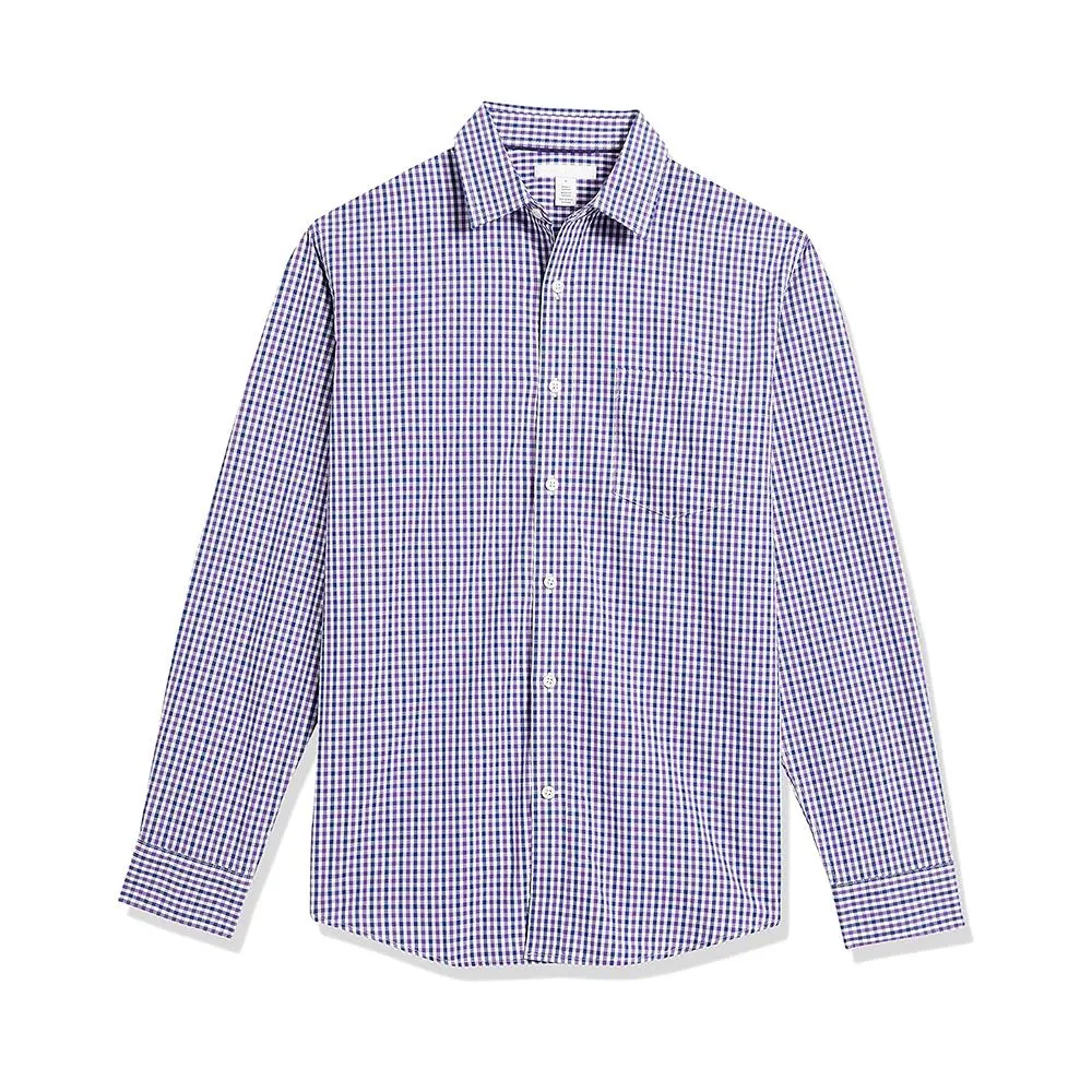 Custom 100% Cotton Men&prime;s Dress Shirt Long Sleeve Casual Formal Business Shirts