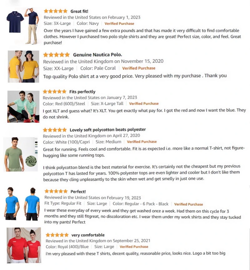 Unisex Short Sleeve Polo T-Shirts Premium Plain Gym Clothes, Customize Logo Collared Golf T Shirt Slim Fit Tennis Tee Shirts for Men and Women