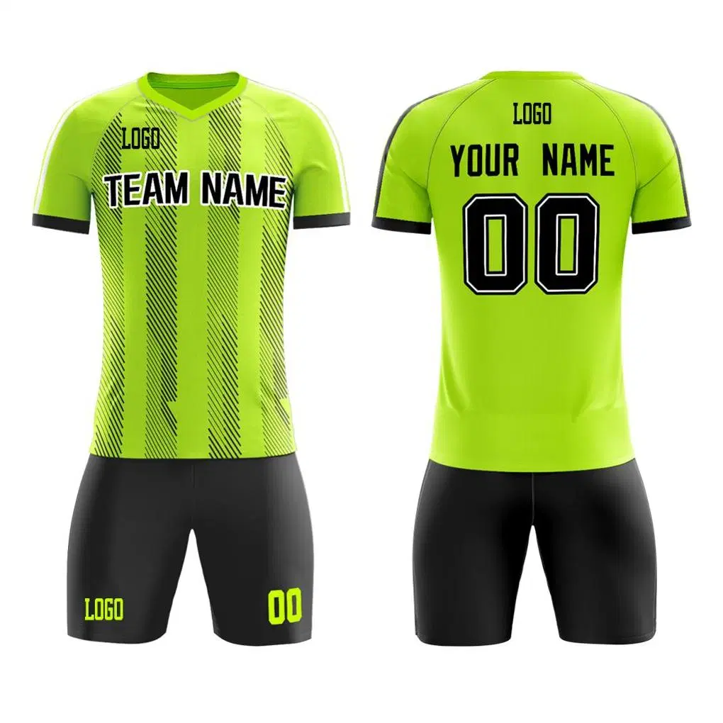 Sublimation Polyester Team Men Youth Soccer Jersey Custom Soccer Jerseys Football Shirt