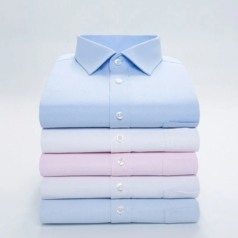 Custom Bamboo Shirt Blouse Long or Short Sleeve Made-to-Measure Business Shirts
